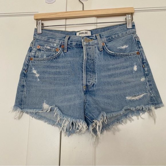 AGOLDE Parker Vintage Cut Off Short in Swapmeet - Picture 2 of 7